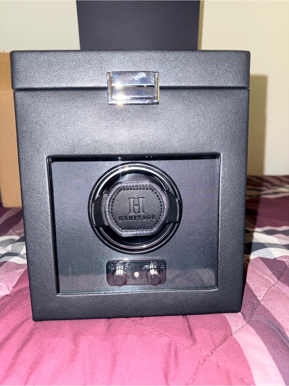 WOLF 1834 Heritage Black Single Watch Winder